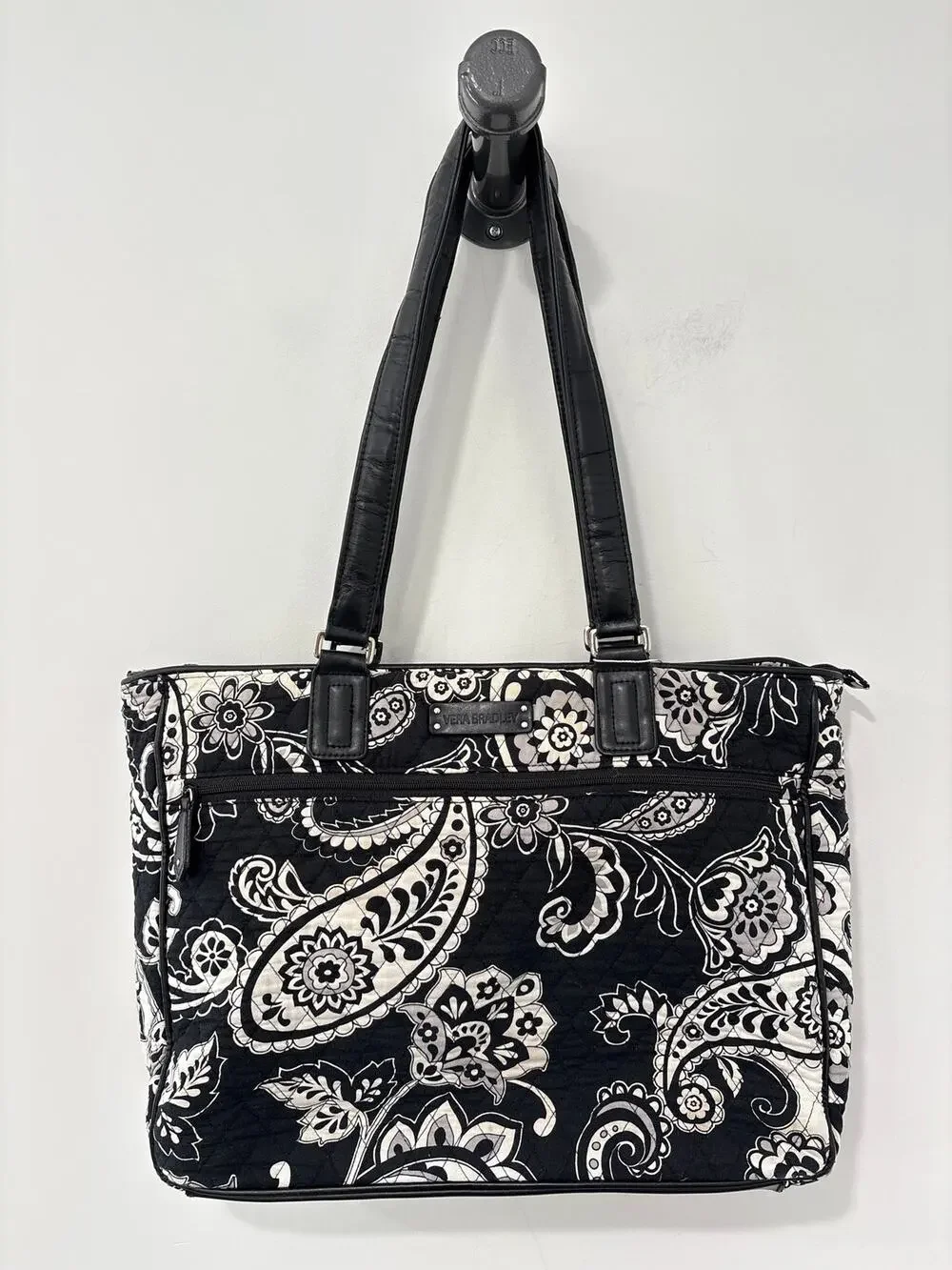 Vera Bradley Zippered Tote in Midnight Paisley